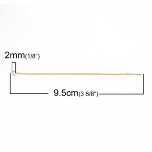 Portapendientes N&deg;27-02 Cadena chapada en oro de 18 quilates