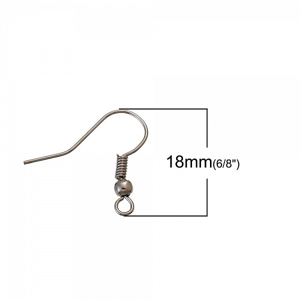 Portapendientes Gancho N&deg;23 Mixto x 125 pares.