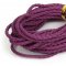 Pulsera de clip trenzada europea Liso 01 DE 15 A 23 CM Violeta