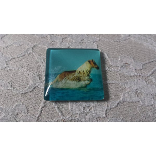 cabuj&oacute;n cuadrado de vidrio 30mm 022 