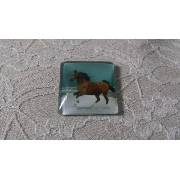 cabuj&oacute;n de cristal cuadrado 30mm 019 