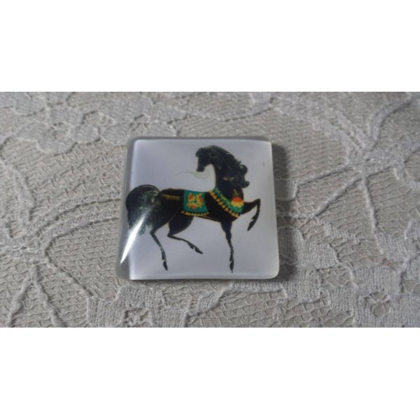 cabuj&oacute;n de cristal cuadrado 30mm 016 