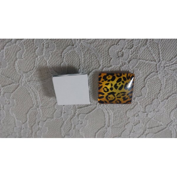 cabuj&oacute;n cuadrado de cristal 25mm 038 