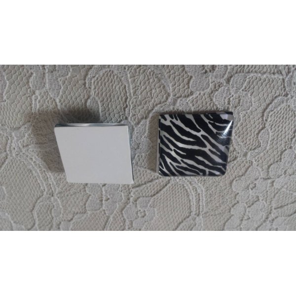 cabuj&oacute;n cuadrado de cristal 25mm 028 