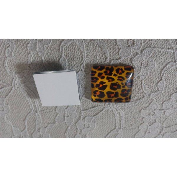 cabuj&oacute;n de cristal cuadrado 25mm 017 