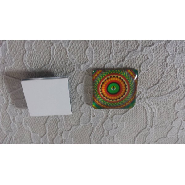 cabuj&oacute;n de cristal cuadrado 25mm 005 