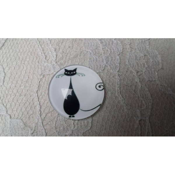 cabuj&oacute;n de vidrio redondo 20mm cat 005 