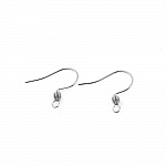 Pendientes Gancho Acero Inoxidable N°01-02 X 1 Par
