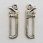 Charm Herramienta Sierra N°01 Plata