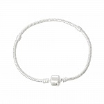Pulsera Clip Europea 20cm Cierre Liso