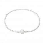 Pulsera Clip Europea 18cm Cierre liso