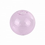 1 Bola de cristal redonda para rellenar 12mm Rosa