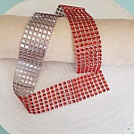 Cinta de strass N°03 Roja por 0,50 cm.