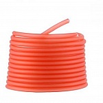 Cordón hueco de pvc de 1 metro 3 mm Rojo claro
