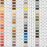 Hilo de bordar Anchor color 0842