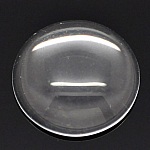 Cabochon Redondo 16 mm en vidrio transparente N°06