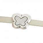 10 mm Zamak pasante N°53 Plata