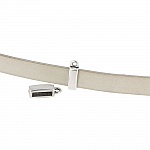 10 mm Zamak pasante N°20 Plata