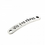 03 mm Conector Zamak N°02 Plata