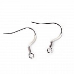 Portapendientes Gancho de acero inoxidable N°06 x 5 pares