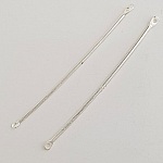 Charm Bar 2 anillos N°01 Plata 