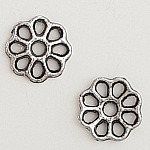 Charm Flor Metal N°087 Plata