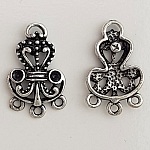 Charm Flor Metal N°089 Plata