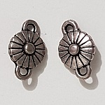 Charm Flor Metal N°093 Plata