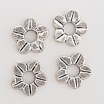 Colgante Flor Metal N°108 Plata