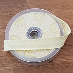 Amarillo Guinga Fantasía Bies Todo Textil 1 Metro Cuello 09