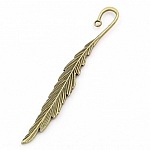 Marcapáginas N°01 Plumín de bronce