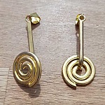 Percha en espiral PM Oro