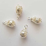 Colgante gota calada plata N°01-01