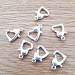 1 mosquetón corazón 13 mm