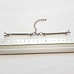 Estilo Europeo Reloj Dial Cadena Pulsera con Cierre de Langosta 7 X 8.5 Cm