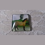 cabujón de cristal cuadrado 30mm 007 