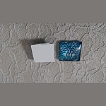 cabujón cuadrado de vidrio 25mm 046 