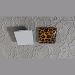 cabujón de cristal cuadrado 25mm 017 