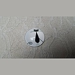 cabujón de vidrio redondo 20mm cat 004 