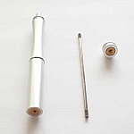 Bolígrafo para decorar cuentas de metal Azul N°02