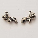 Colgante signo del zodiaco Aries Metal plateado N°01