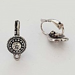 Portapendientes Dormeuse N°103-02 x 1 Par Plata