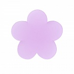 Fleur pvc 26 mm Lilas Opaline