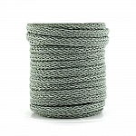 Corde polyester Regaliz 8 x 10 mm Olivine Clair