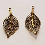 Breloque Fleur Métal N°144 Bronze