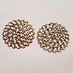 Breloque Fleur Métal N°102 Estampe