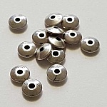 Perle divers en métal argenté 022 argent