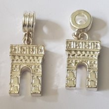 Colgante Arco del Triunfo bañado en plata