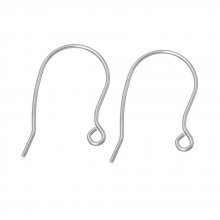 Portapendientes Acero Inoxidable Gancho N°02 X 5 Pares