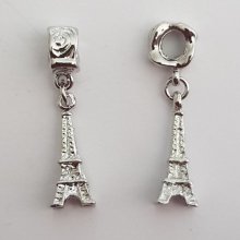 Amuleto de la Torre Eiffel x 2 piezas